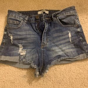 Juniors Jean Shorts
